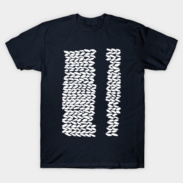 Missing Knit Navy T-Shirt by ProjectM